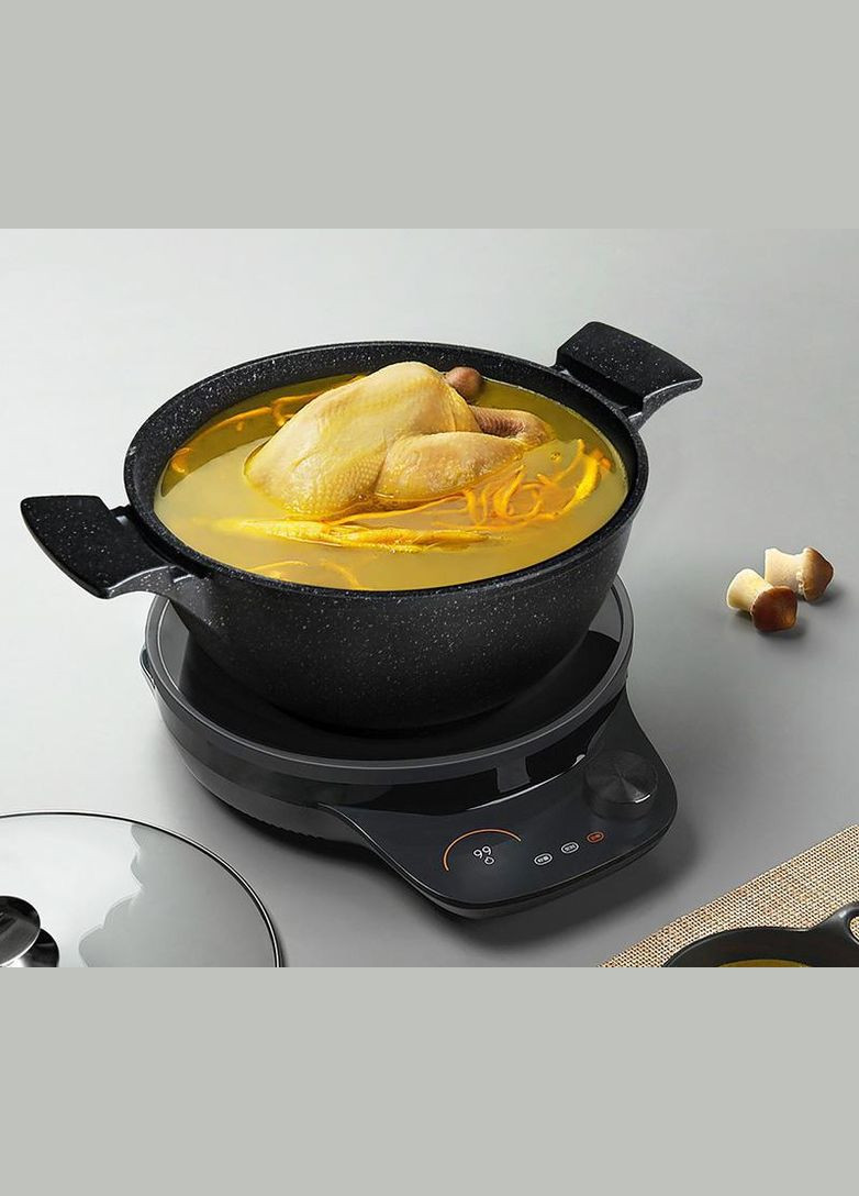 Каструля Grande 7.7л з антипригарним покриттям TouchStoneForte Fissman (373378983)