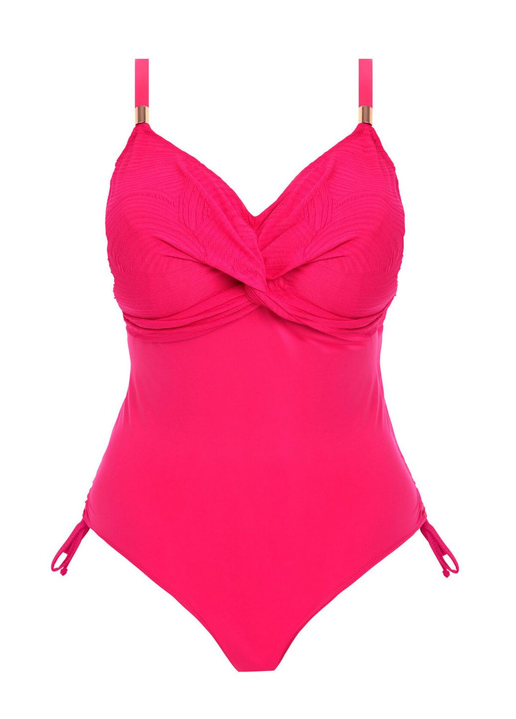 Рожевий літній купальник сумісний 6360fra суцільний Fantasie Ottawa