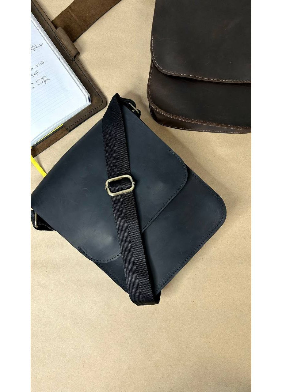 Кожаная мужская сумка через плечо Vakko (368722132)