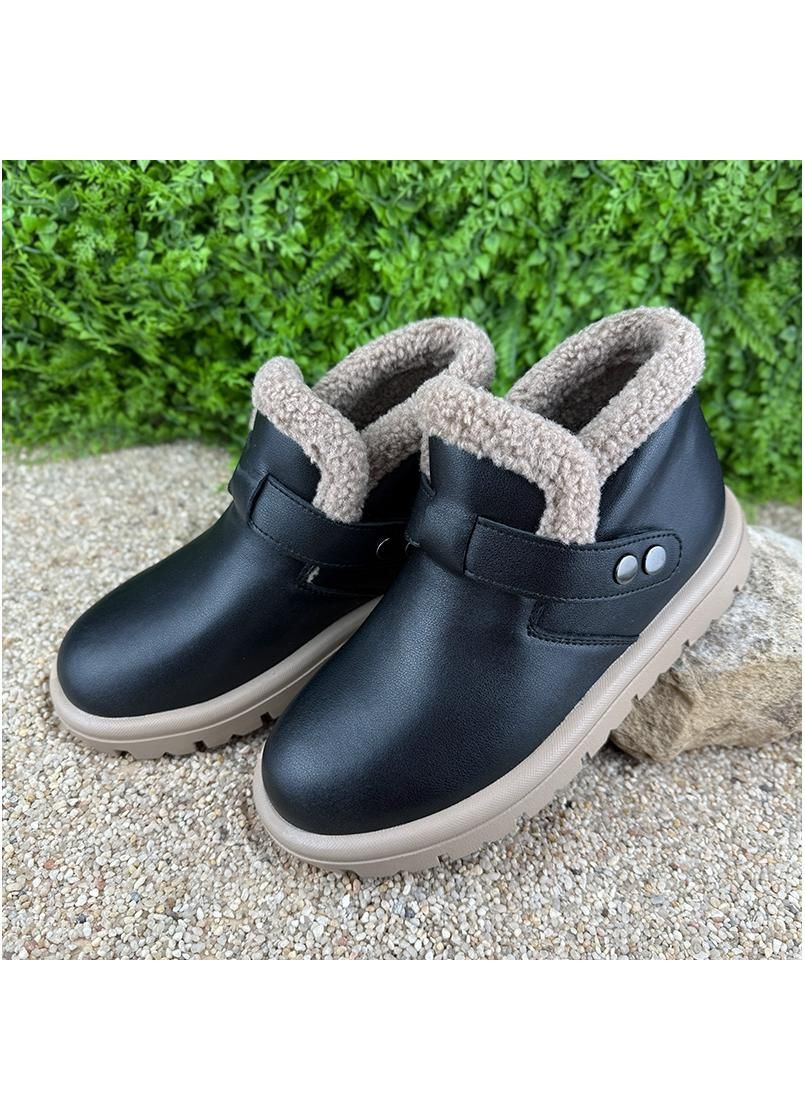 Жіночі черевики шкіряні Е-0020315-5 Чорні No Brand (364858730)