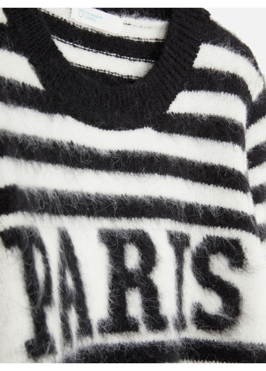 Черный джемпер демисезон,чорный-белый, Primark