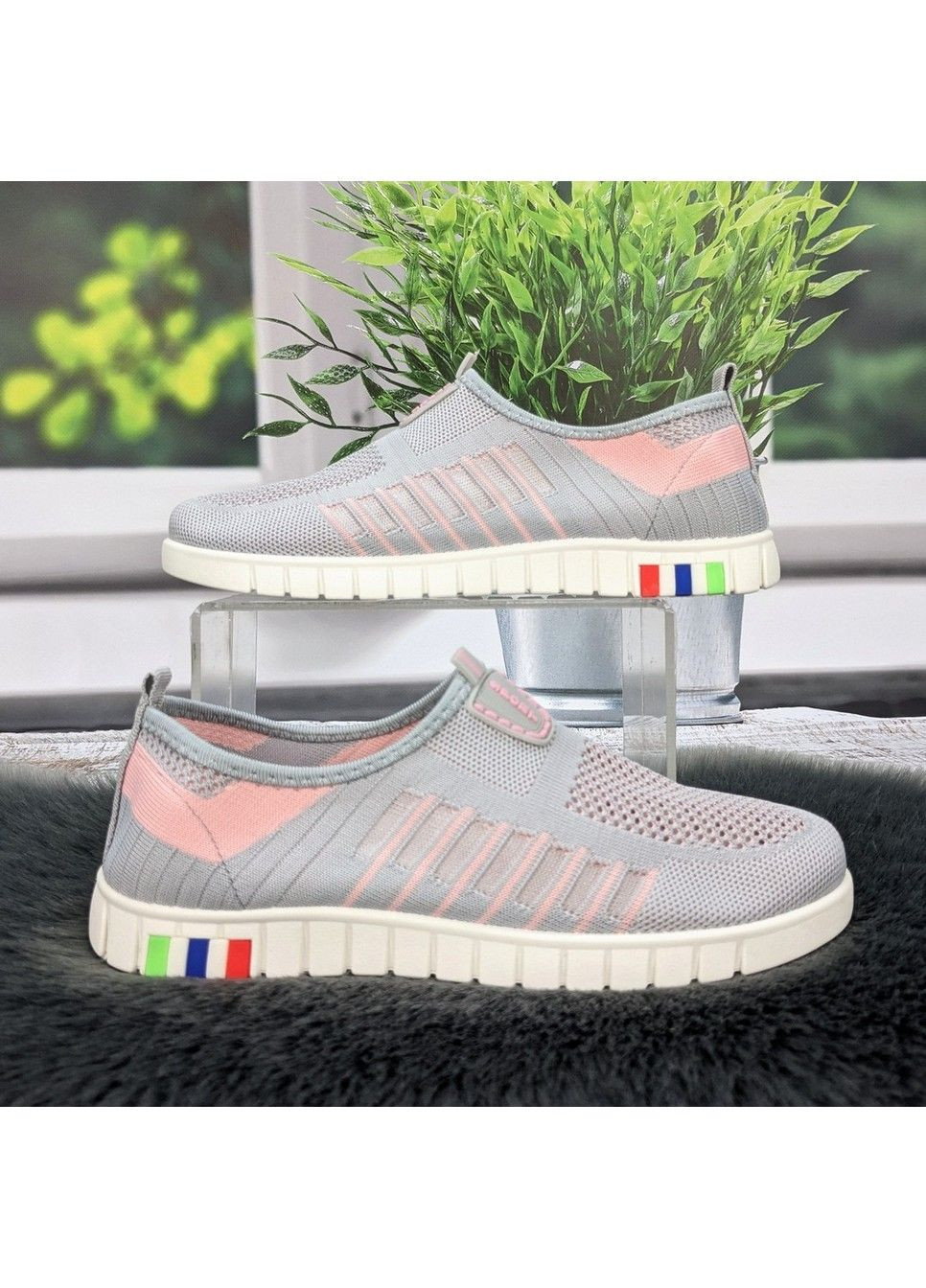 Мокасини жіночі текстильні Fashion (342058659)