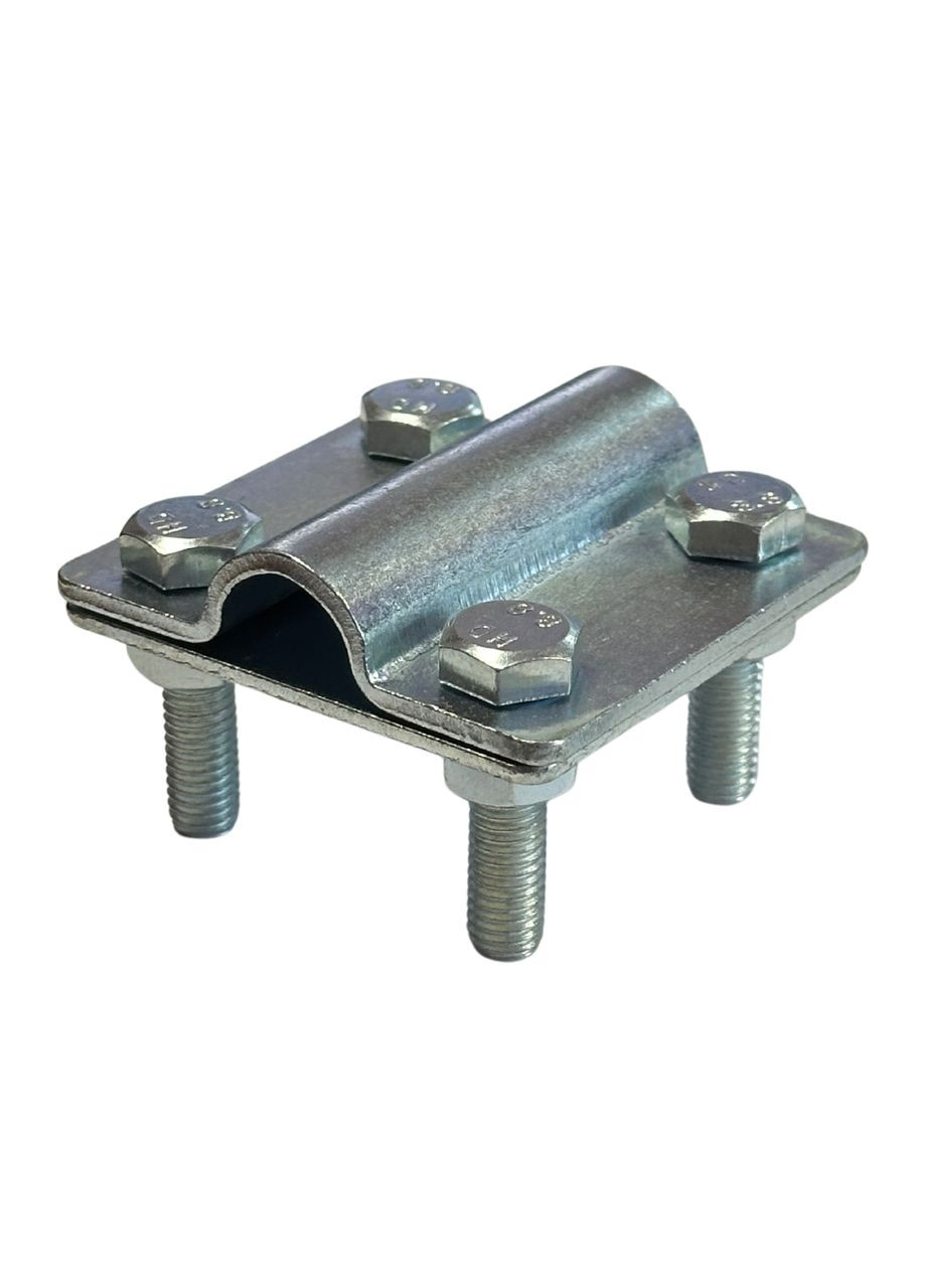 Соединитель (штырь Ø 16, 18, 20 мм/полоса до 30 мм) на 2 пластины No Brand (364955943)