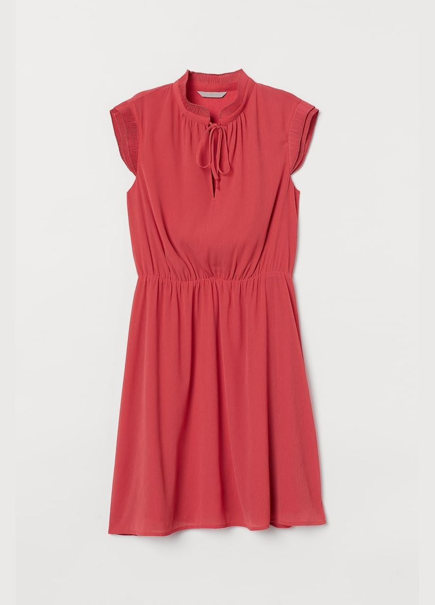 Коралова сукня H&M однотонна