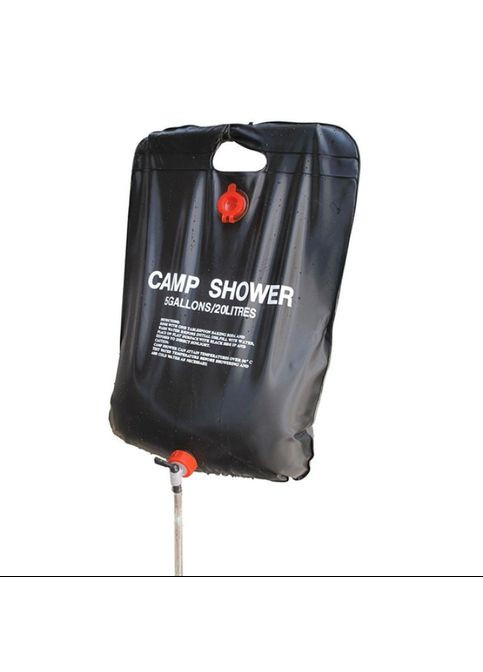 Туристичний душ для кемпінгу похідний Camp Shower Похідний переносний душ на дачу, рибалку, в подорож 20 літрів Чорний No Brand (319712664)