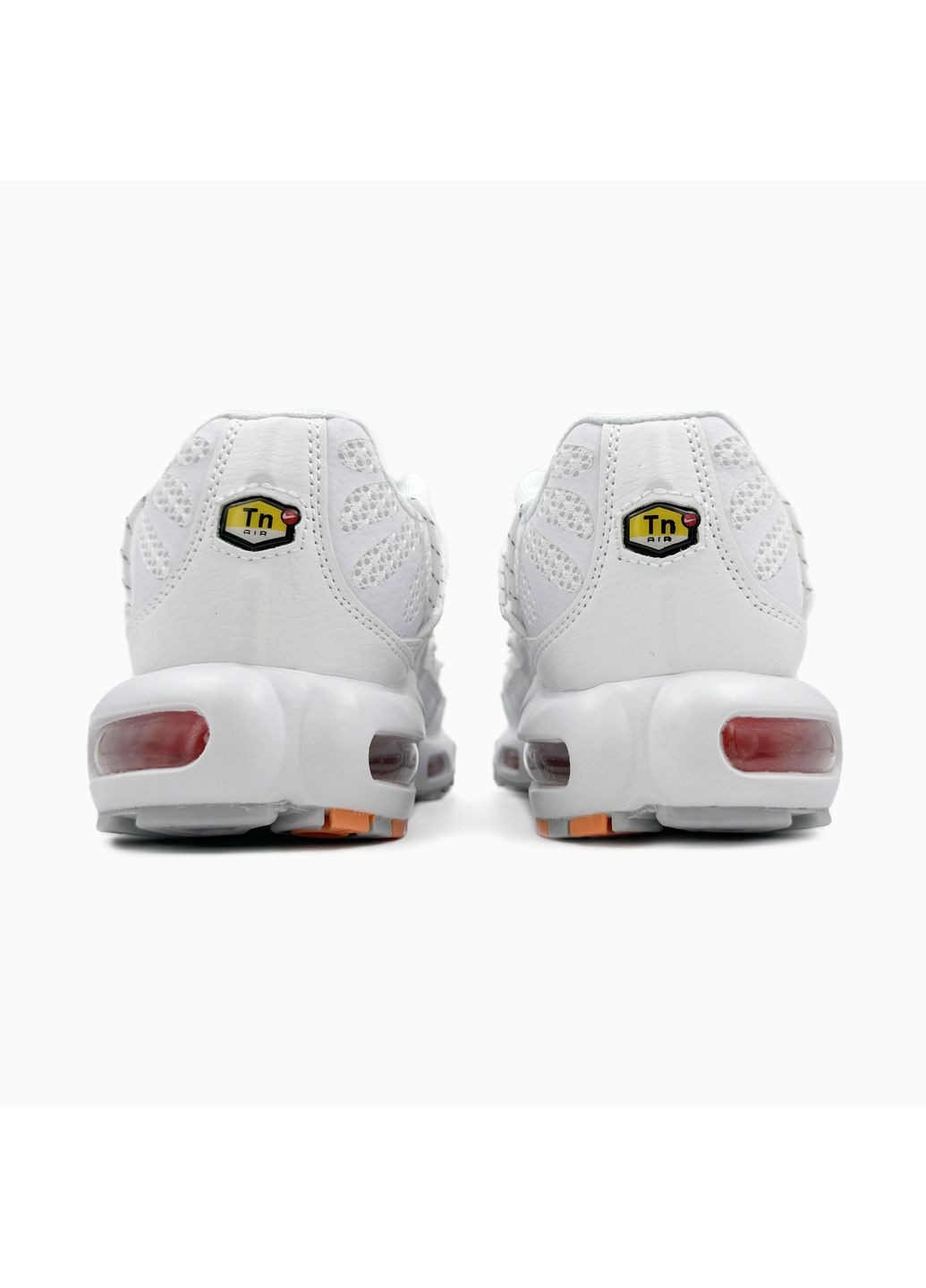 Білі Осінні кросівки чоловічі nike air max tn plus white найк аір макс тн плюс No Brand