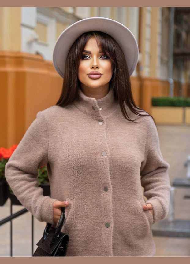 Кофейный демисезонный кардиган Liton