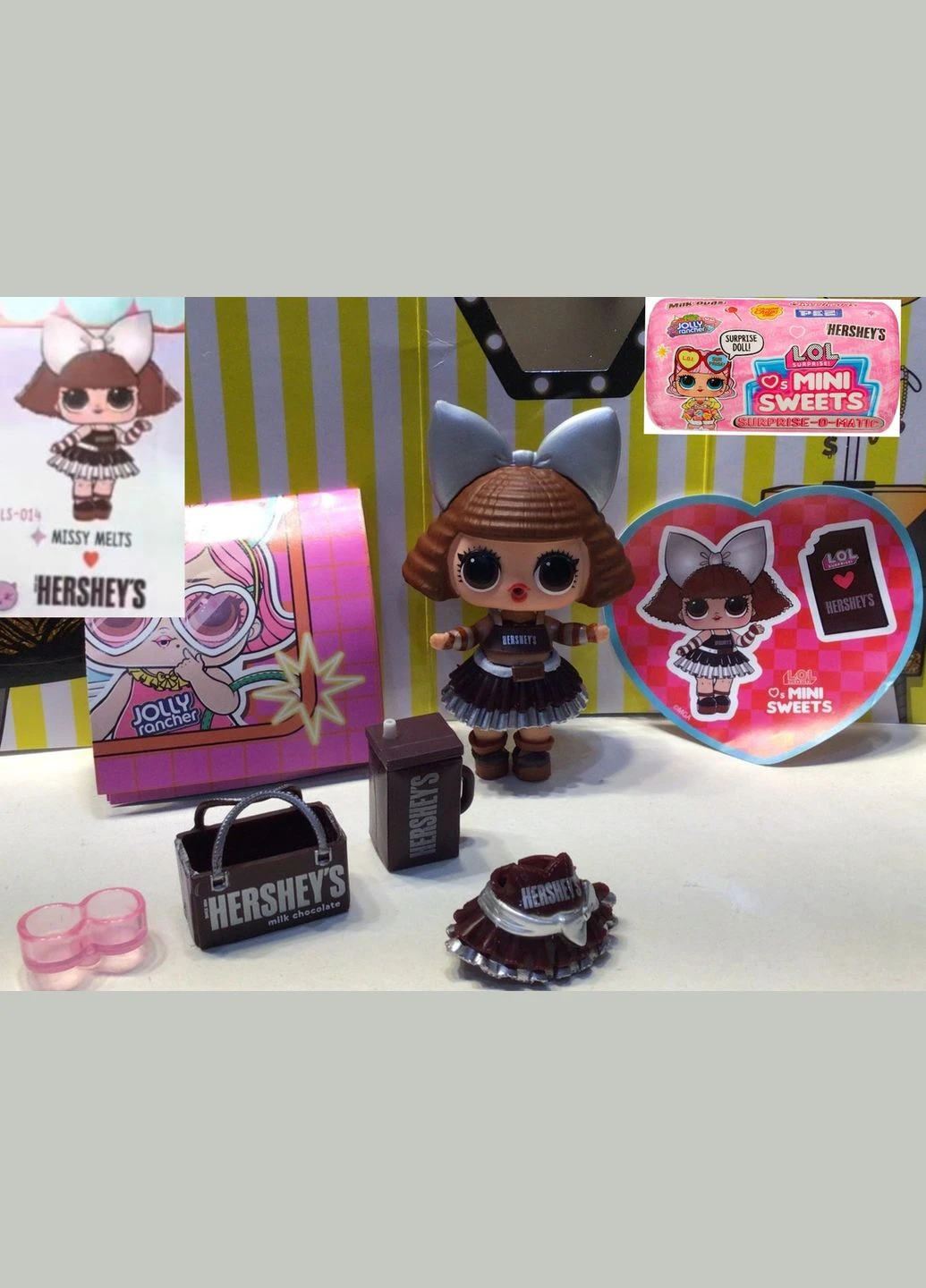 Ігровий набір Lol Surprise Loves Mini Sweets Missy Melts Surprise Omg Mga капсула ігровий автомат L.O.L. Surprise! (323480615)