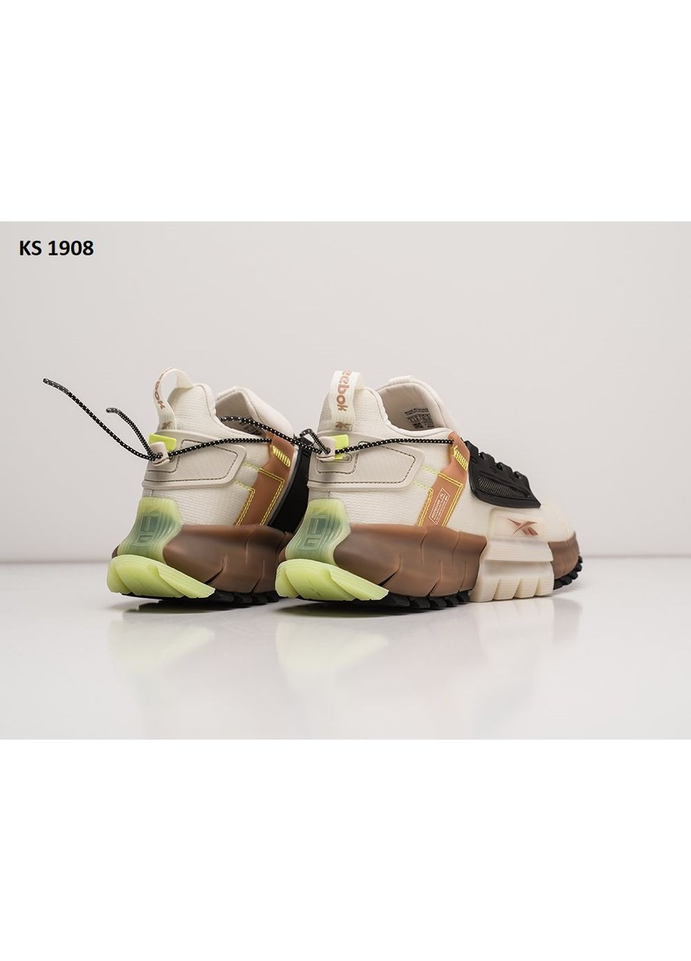 Комбіновані Осінні кросівки чоловічі reebok zig kinetica edge рібок зіг кінетіка No Brand