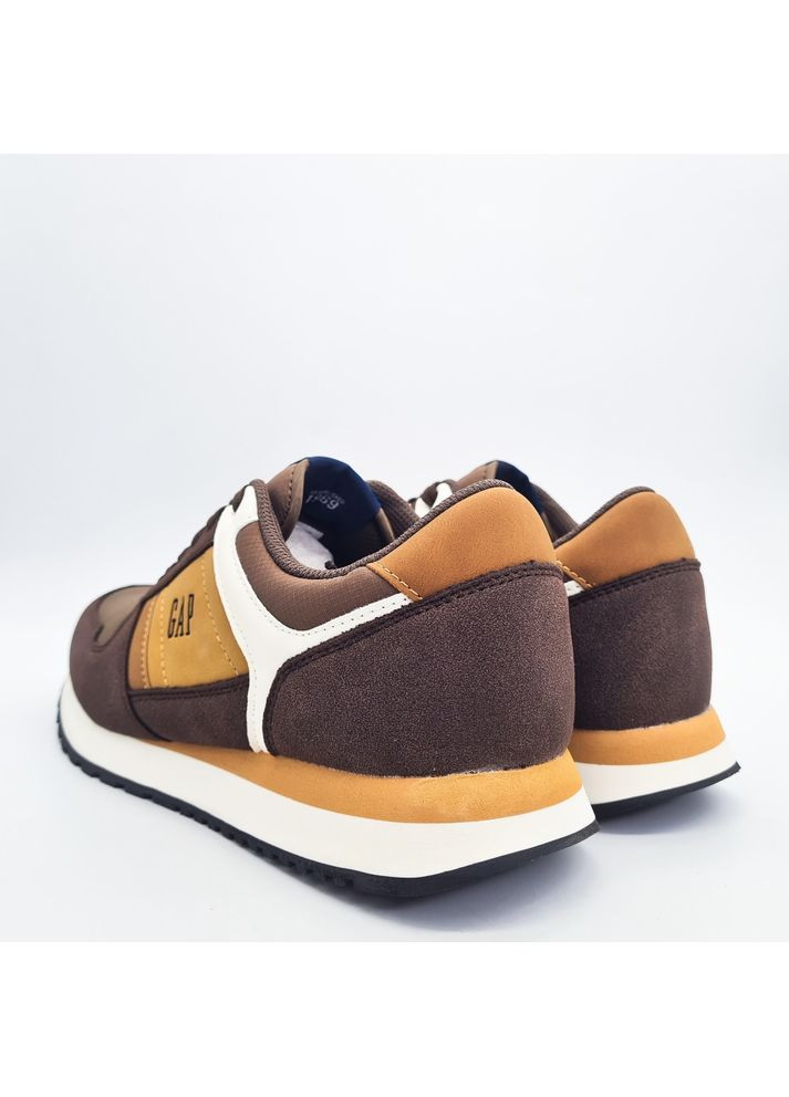 Коричневі кросівки (р) нубук 0-2-2-gpm-521305 Gap