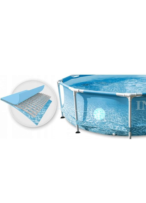 Бассейн каркасный круглый 305х76 см 28206 Intex (361267617)
