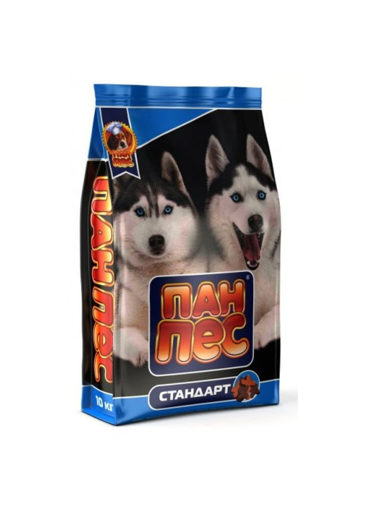 Стандарт 10 кілограмів, корм для дорослих собак усіх порід Пан Пес (278309325)