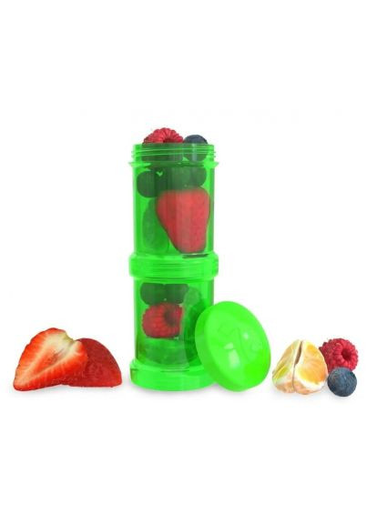 Контейнер для зберігання продуктів (78026) Twistshake 2 шт 100 мл Зелені (366153828)