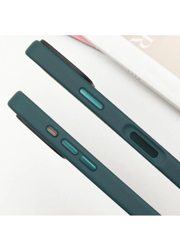 Чохол TPU+PC Metal Buttons для Apple iPhone 16 Pro Max (6.9") Зелений Epik (373255692)