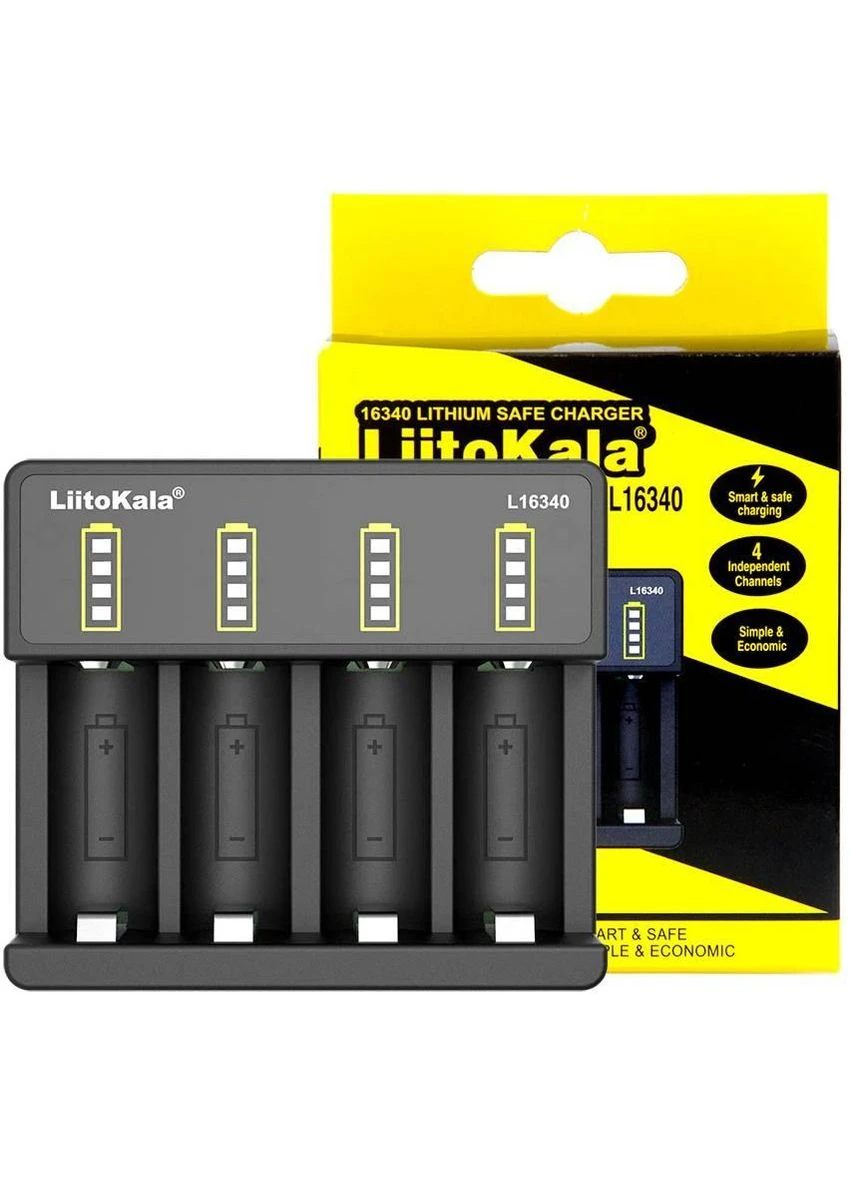 Зарядное устройство Lii-L16340, 4x16340 Lion LiitoKala (397606830)