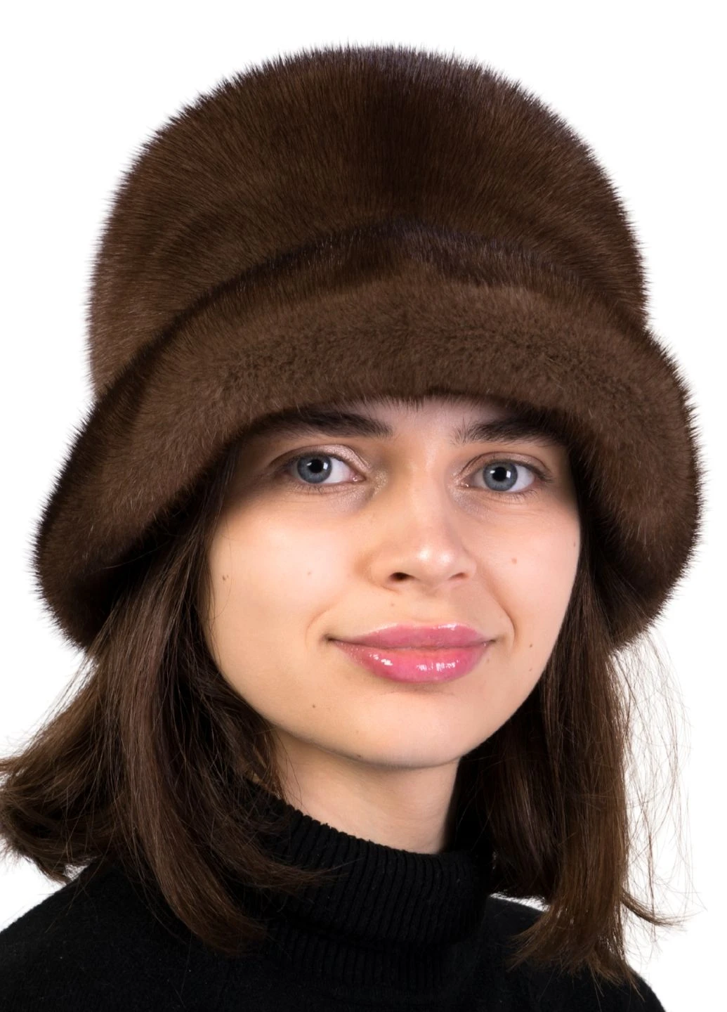 Жіночий норковий капелюх Меховой Стиль Чарли (270365803)