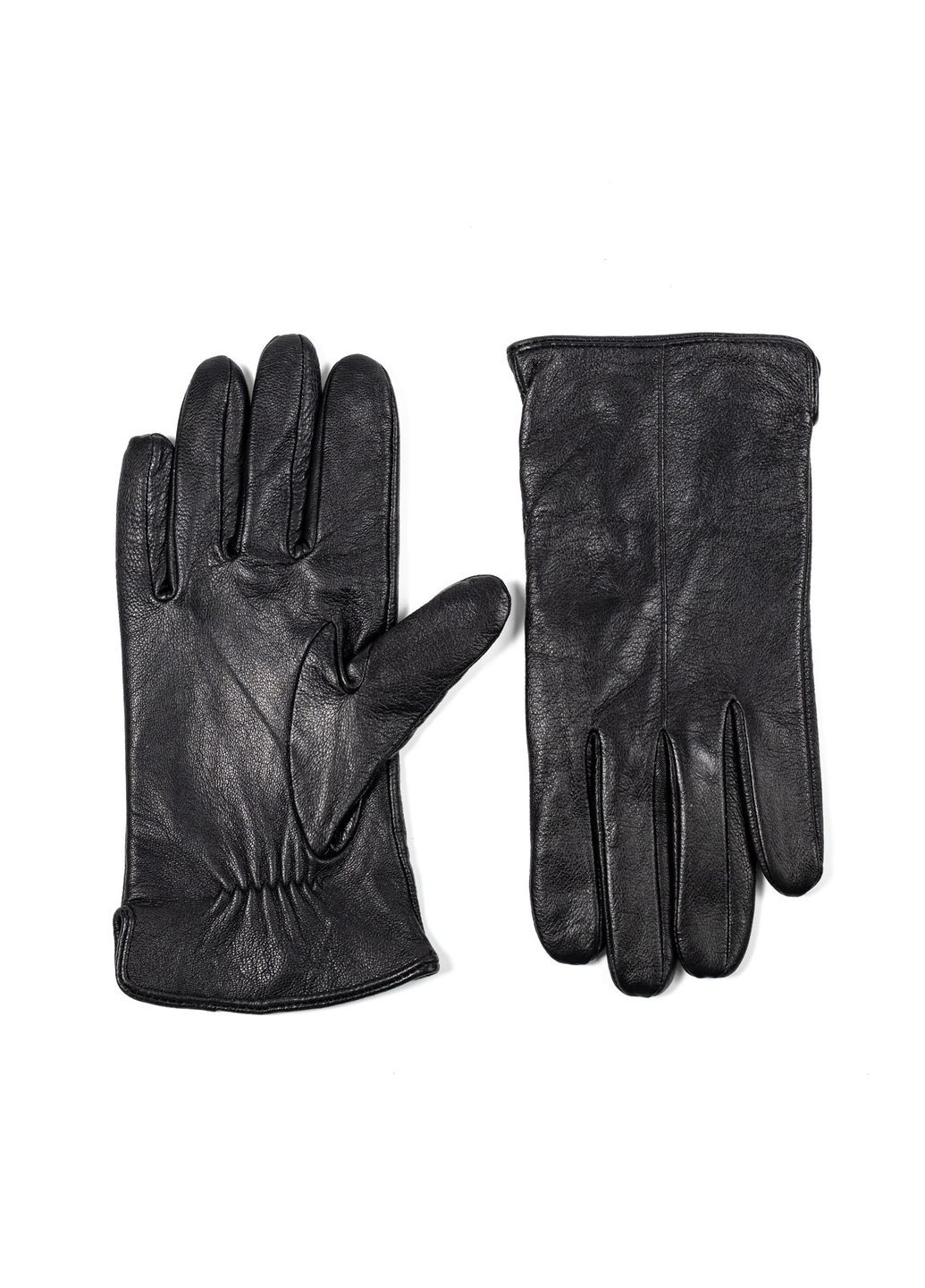 Рукавички чоловічі шкіра чорні ГАЛЕН 324-190 LuckyLOOK 324-190M (322792832)