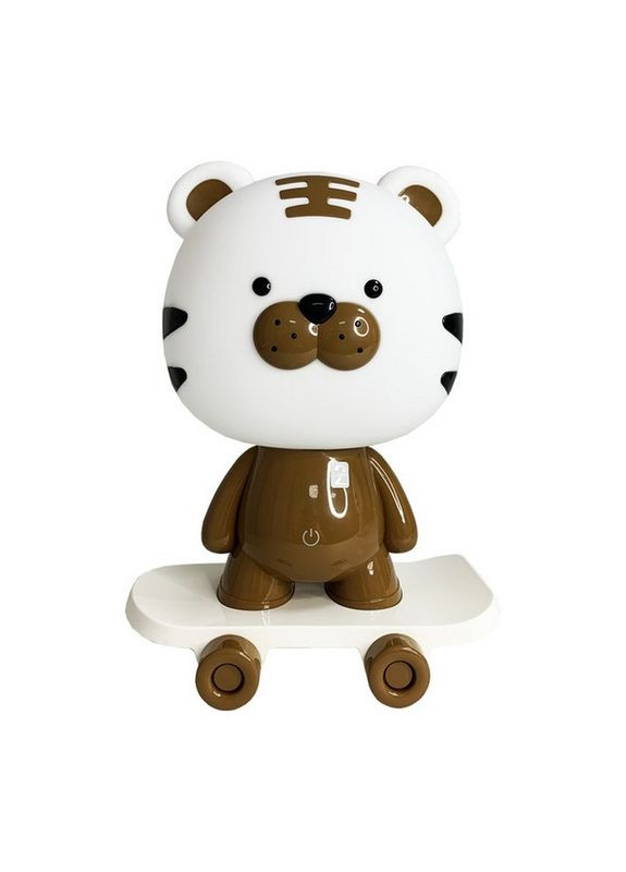 Ночник детский «Тигр на скейте» Mega Zayka MGZ1408(Brown) сетевой, питание от USB Megazayka (300387952)