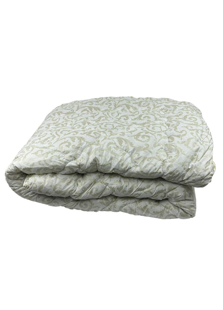 Одеяло двуспальное закрытое Завиток 20399 175х215 см бежевое Arda (364108540)