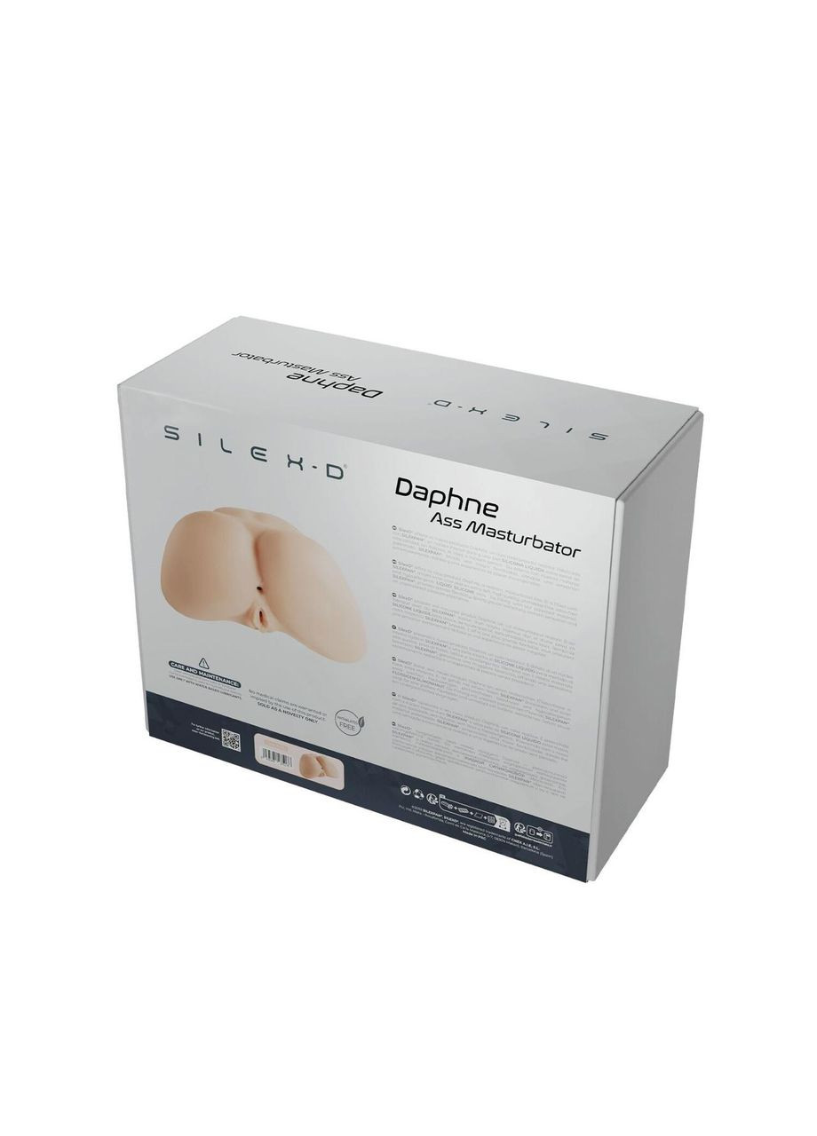 Мастурбатор-попка з двома входами SilexD Daphne Ass Masturbator, суперреалістичний, термореактивний No Brand (366877448)