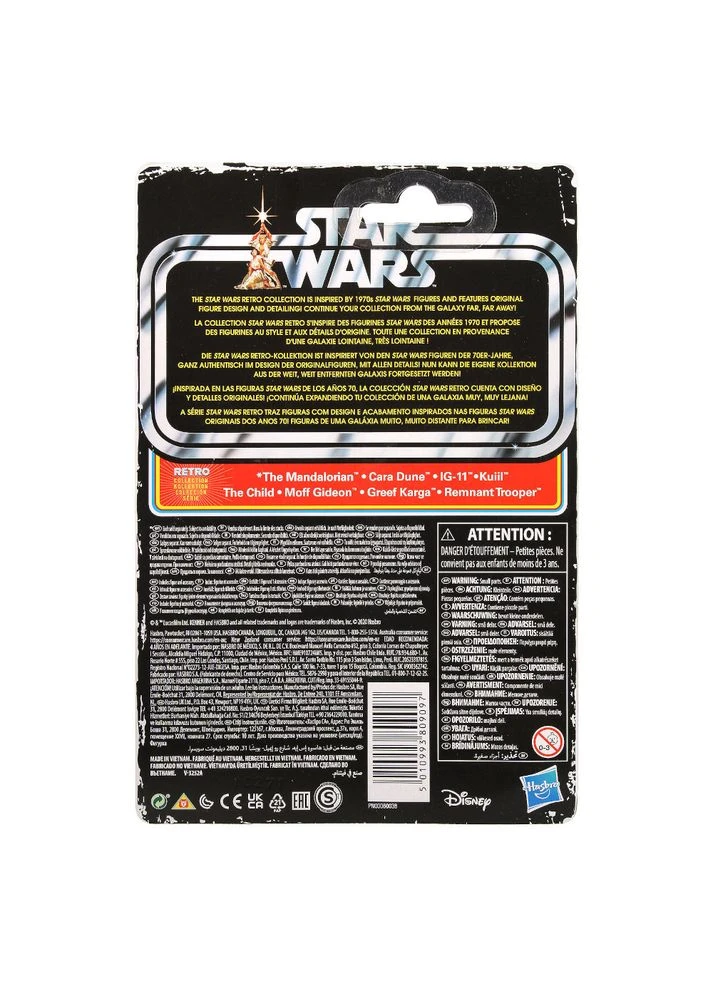 Экшен-фигурка Kenner Star Wars The Mandalorian Retro Collection IG-11 () Hasbro F2021/F0937 (395872915)
