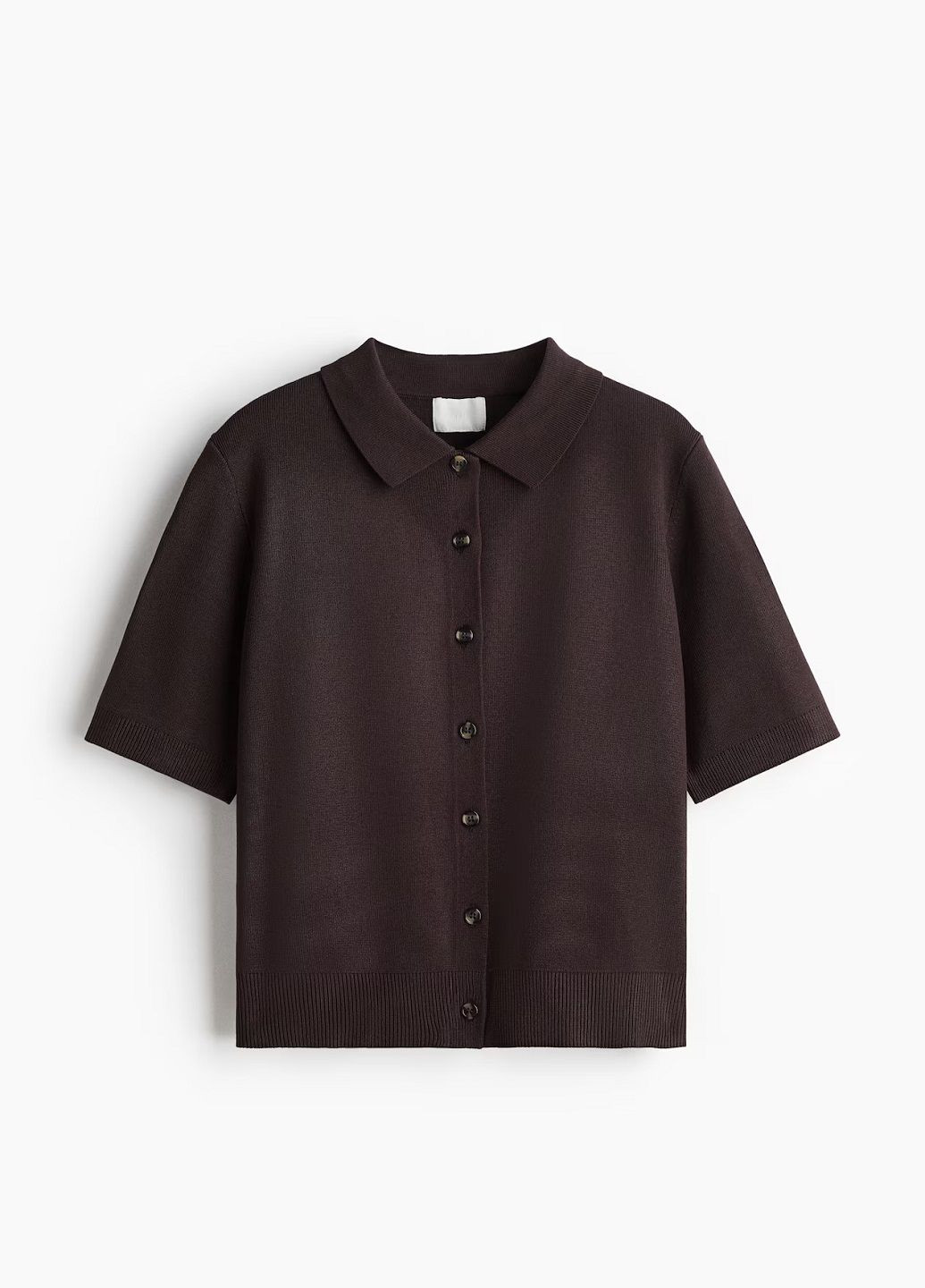 Темно-коричневый демисезонный кардиган H&M