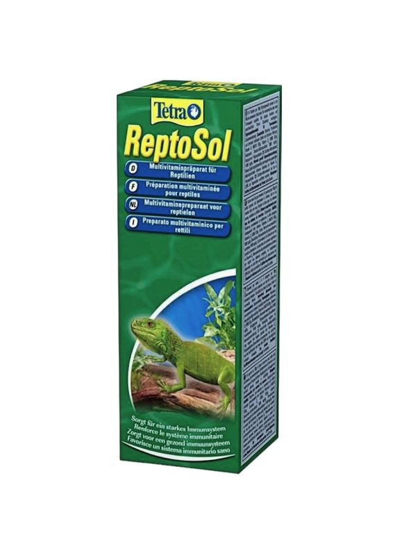 ReptoSol Вітаміни для рептилій краплі 50мл Tetra (276973423)