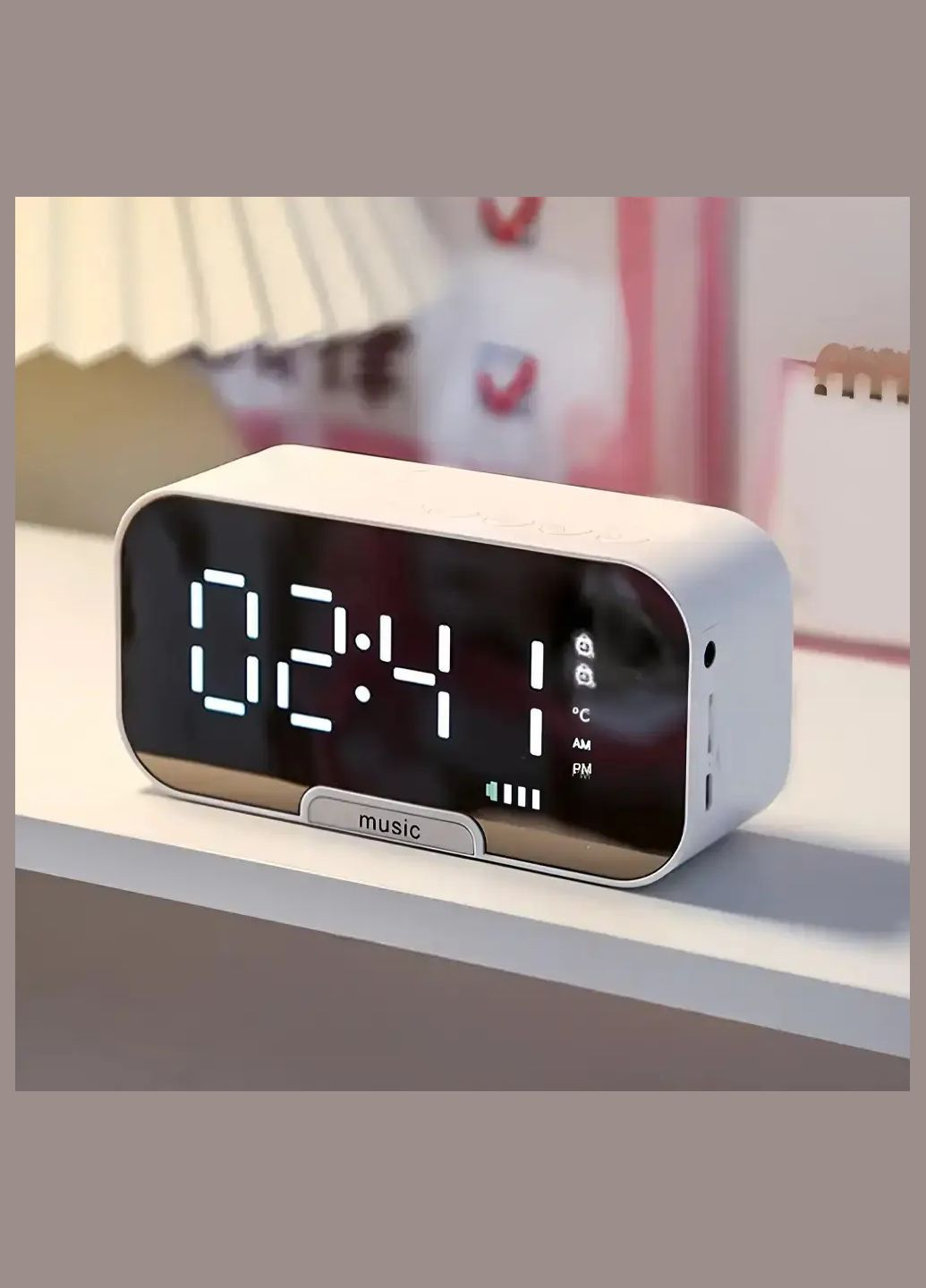 Портативна колонка Bluetooth з годинником Q5 BT Jeep (327421978)