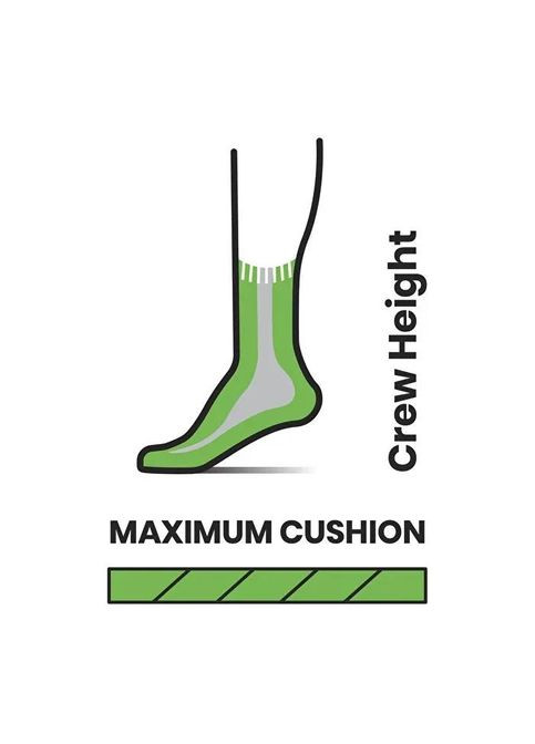 Комбинированные носки мужские classic mountaineer maximum cushion crew, taupe, xl Smartwool (334670067)