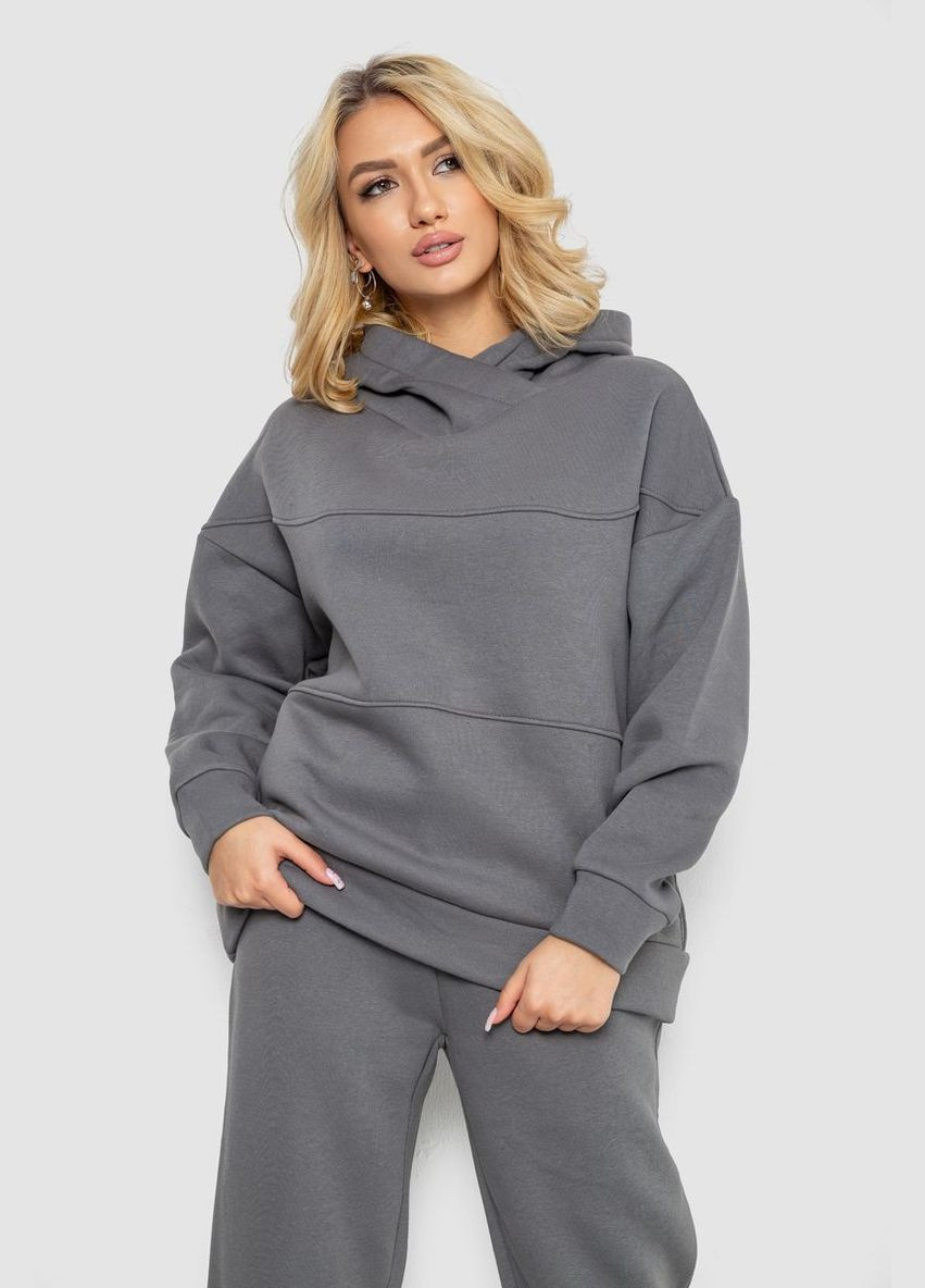 Спортивний костюм жіночий на флісі, колір бірюзовий, 247R10765 Ager (315634084)