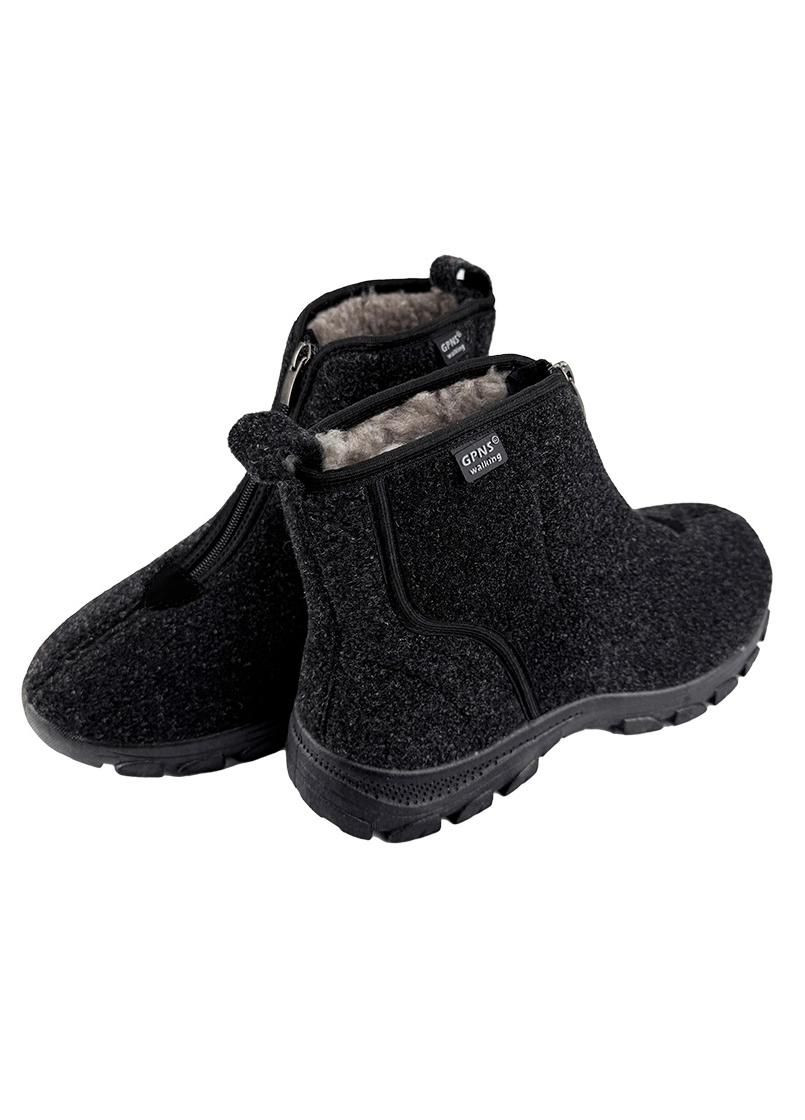 Серые бурки мужские на замке серые 10101-2 Gipanis