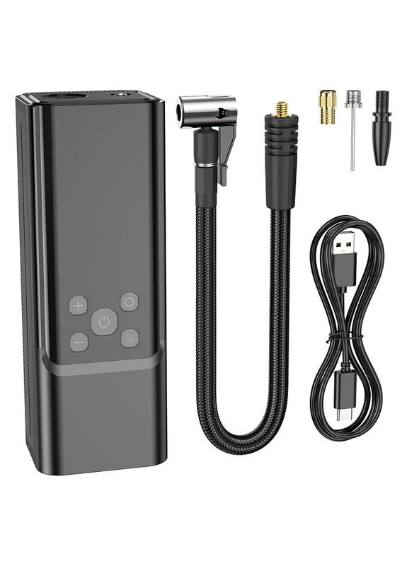 Автомобільний насос Maddy portable smart air pump(5000mAh) (6942007614511) Hoco ZP7 (372677841)