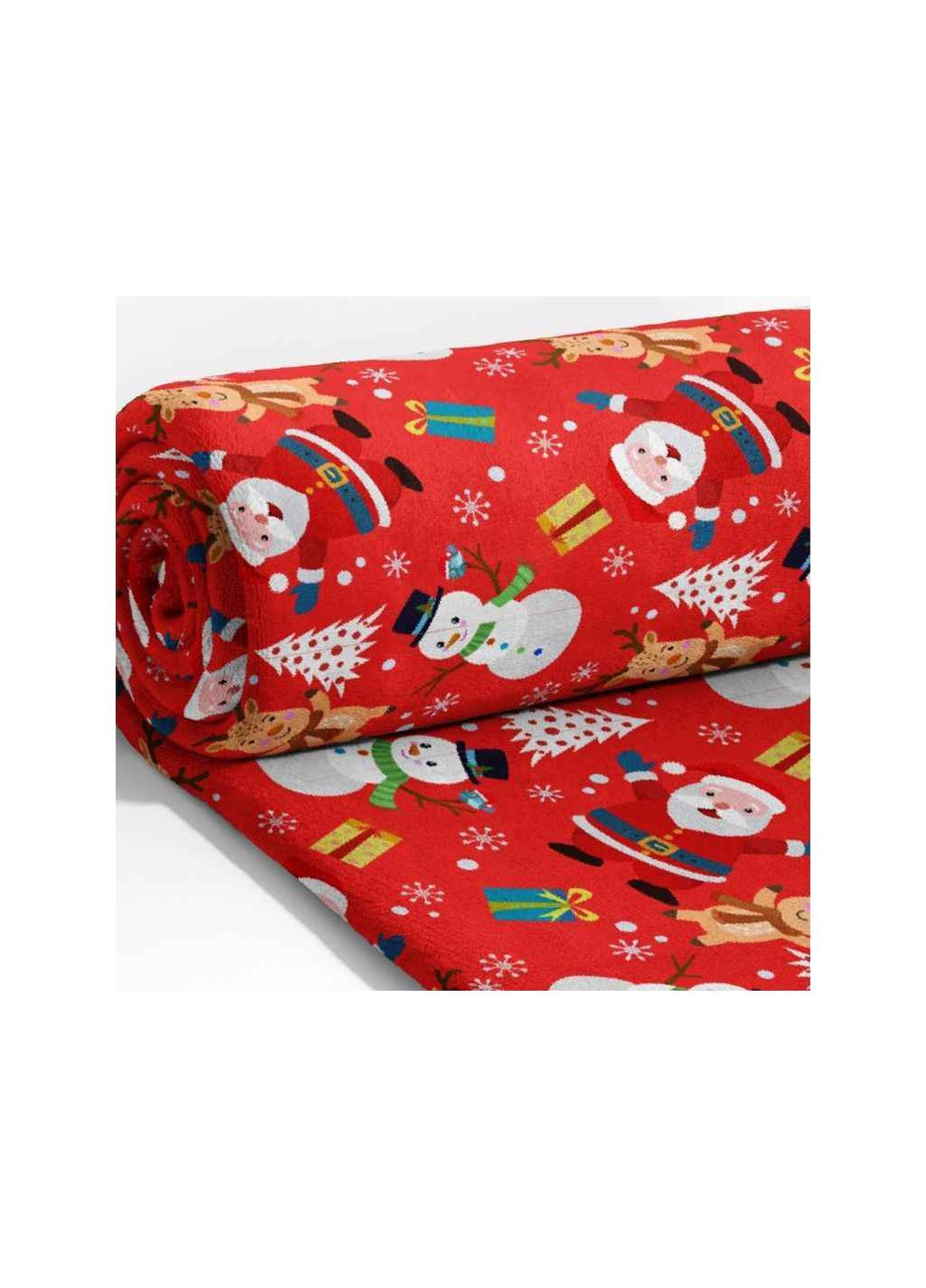 Плед Новорічний Червоний санта Lelit (370708283)