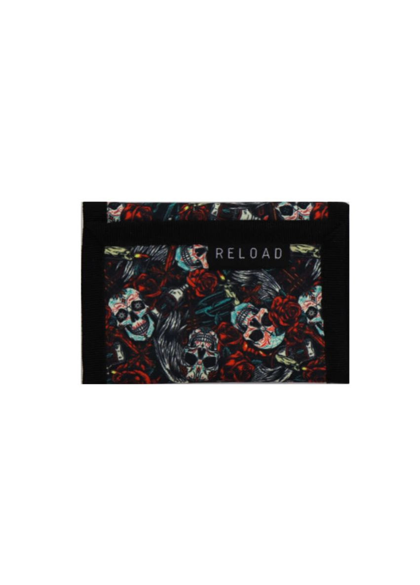 Кошелек - Print, Sсull&Roses Black Reload (285795006)