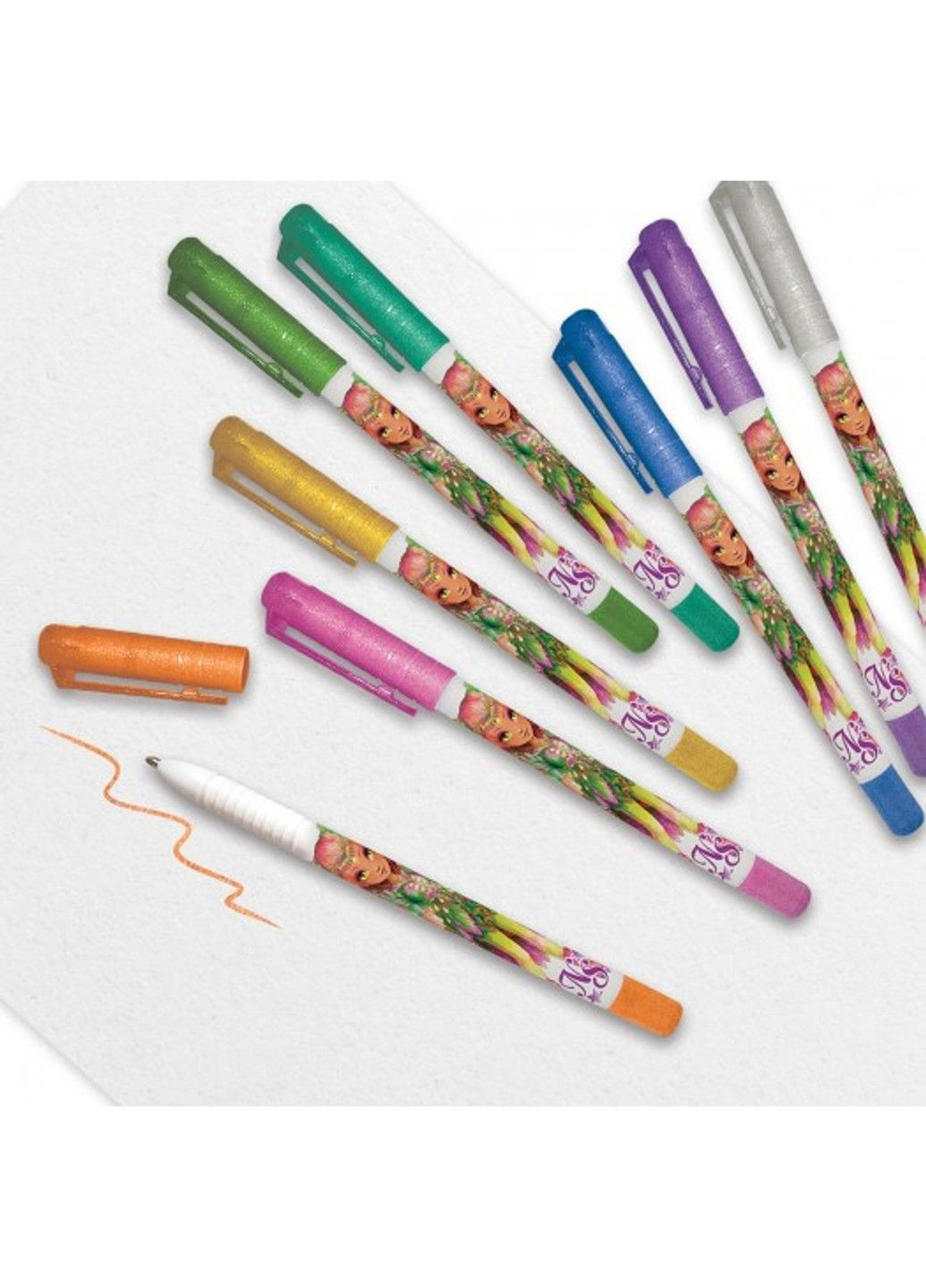 Набір гелевих ручок – Космічні кольори (8 кольорів) Nebulous Stars (331299095)