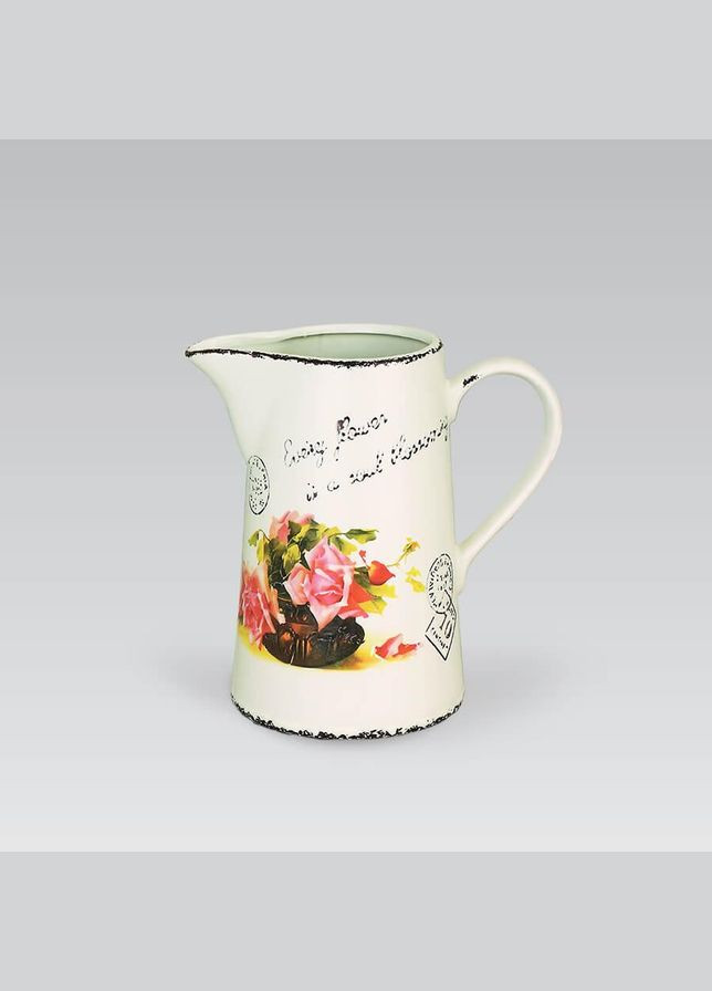 Глечик керамічний Листок троянда 1 л (MR-20050-55) Maestro (334007545)