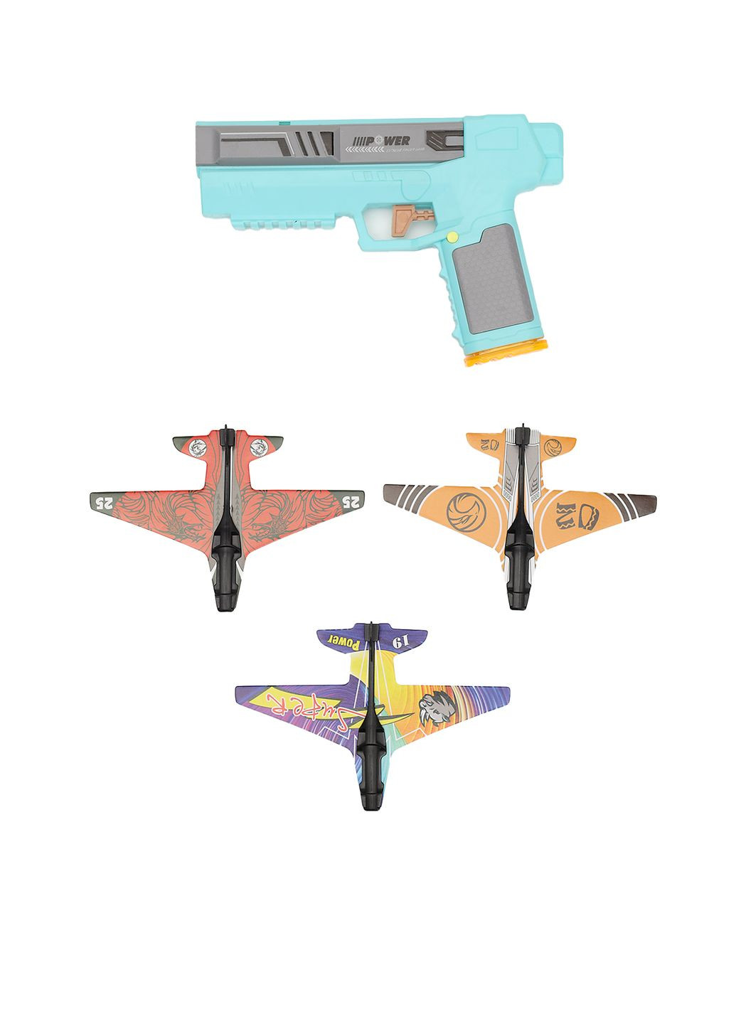 Водный пистолет цвет разноцветный CB-00280332 No Brand (338375985)