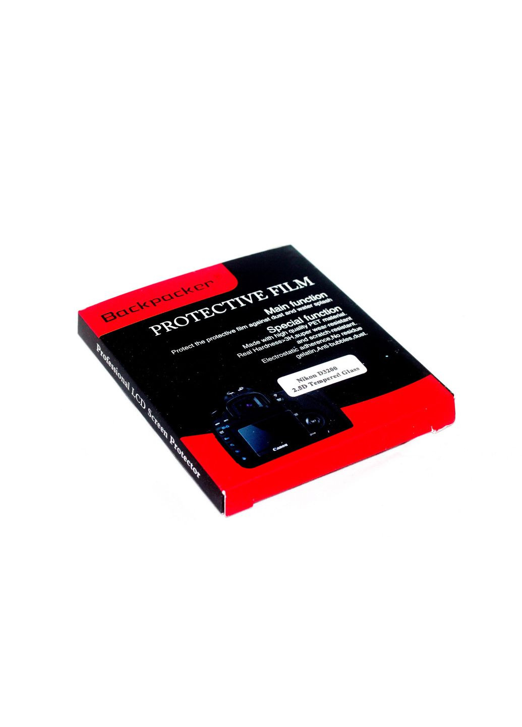 Захист LCD екрану Backpacker для PowerShot SX170, SX400, SX410, SX430, SX500, SX510, SX530 - скло Canon (372799772)