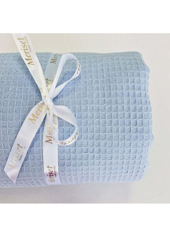 Покрывало ПИКЕ Нежное голубое - 160х230 MERISET (365813496)