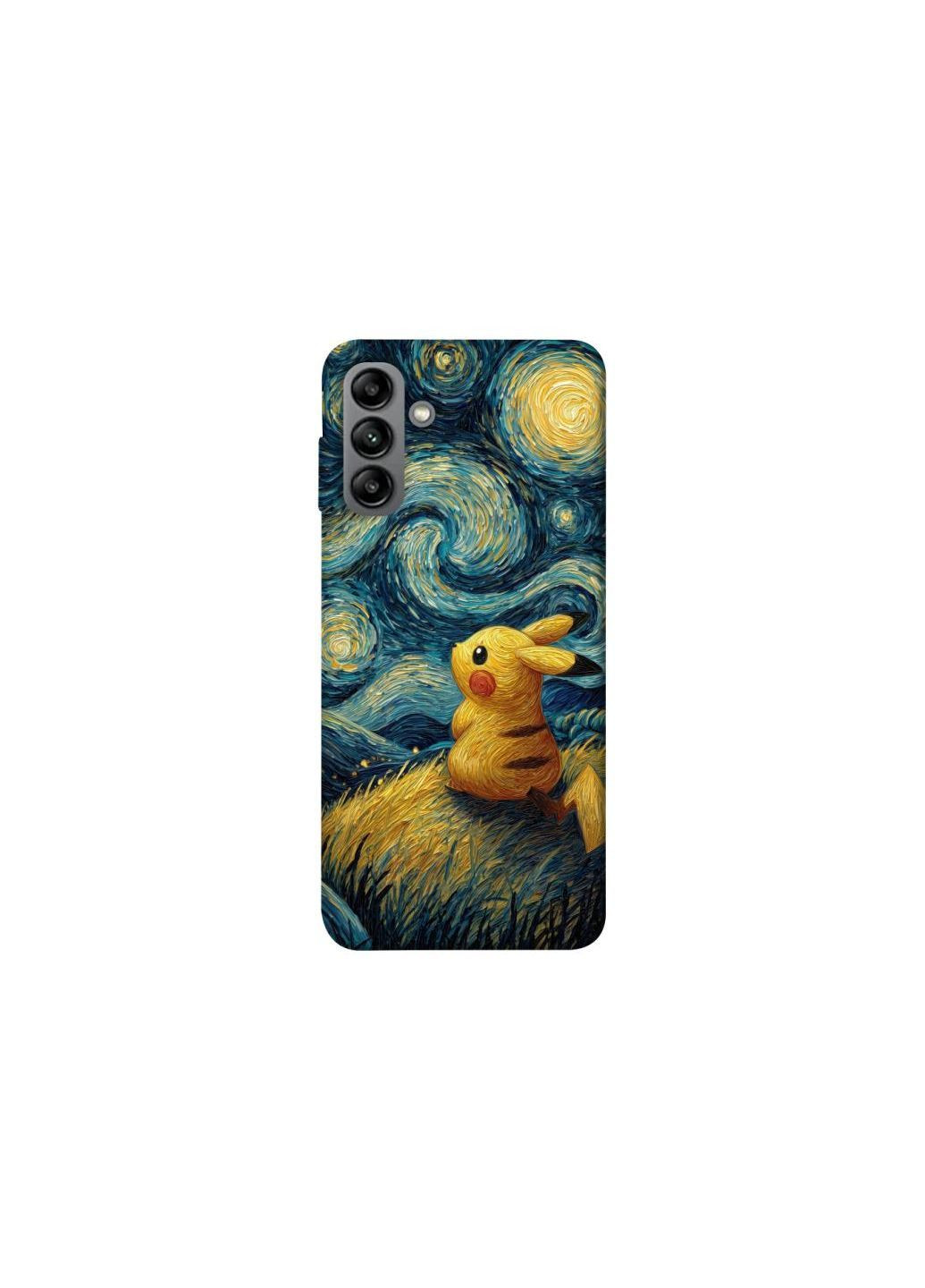 Чехол на Samsung Galaxy A04s Pikachu and Van Gogh Frontalka (362028774)