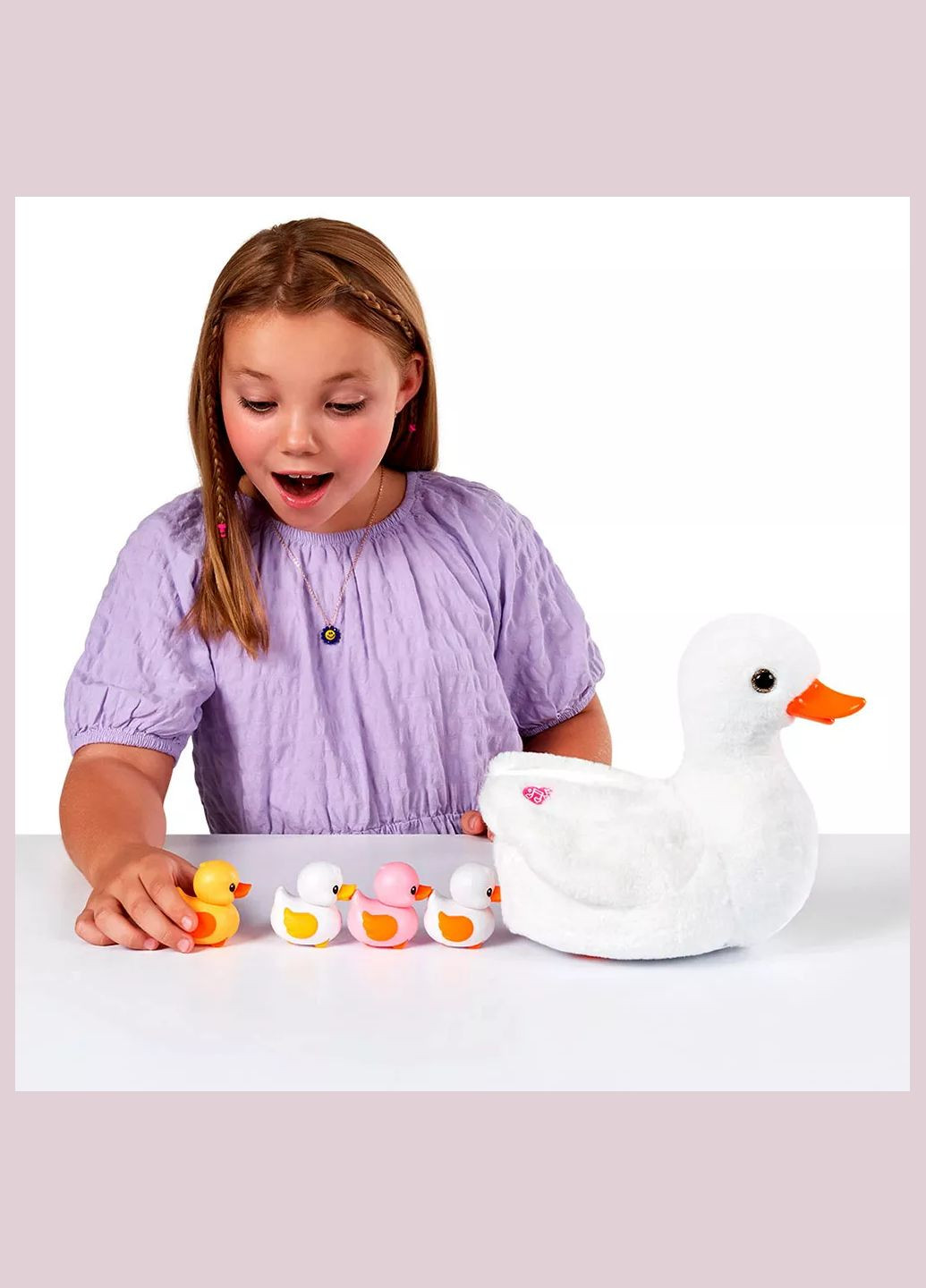 Интерактивный игровой набор-сюрприз Мама уточка (9548) Pets & Robo Alive (326805877)