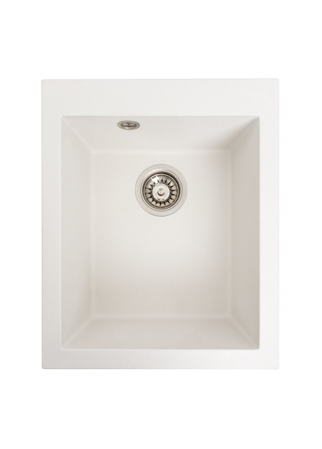 Гранітна мийка для кухні SOKIL 4150 матова Білосніжна Valeso (358059893)