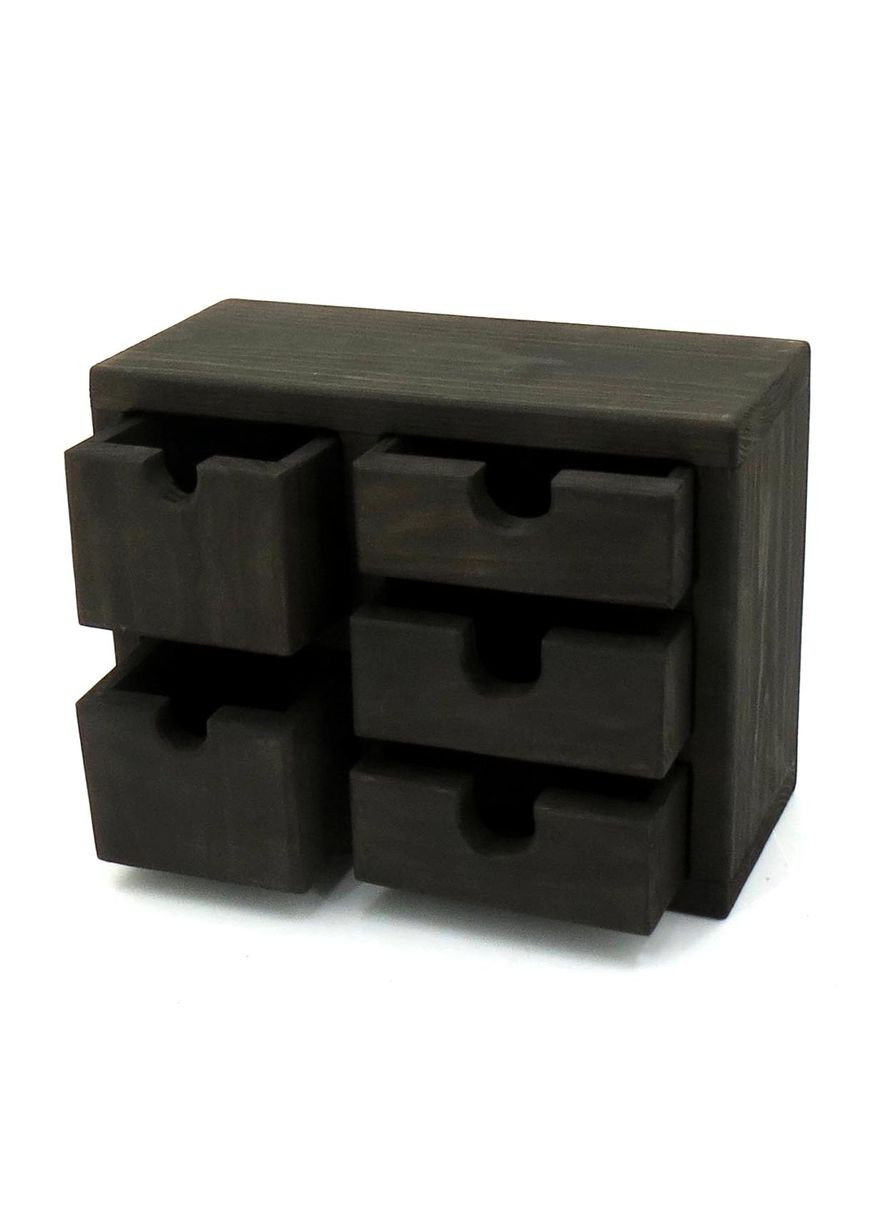 Органайзер настільний з дерева Рендерс венге (КНЦ-005212) No Brand (328224510)