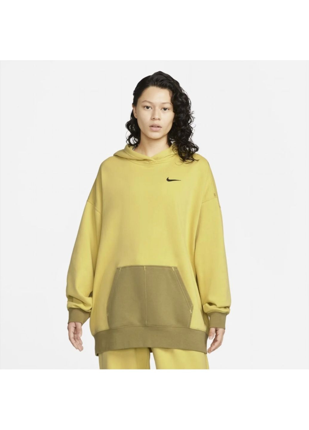 Худі унісекс Sportswear Swoosh Hoodie Yellow Dm6201-304 Nike (364662638)