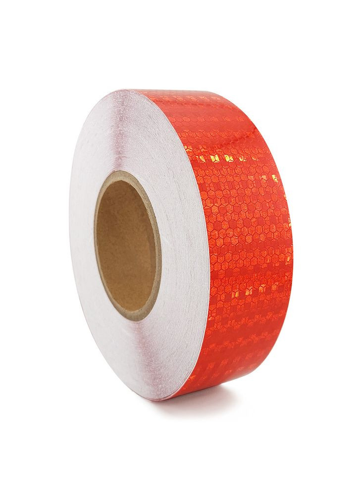 Светоотражающая клейкая лента Lattice 5см*50м красная HF (327041452)