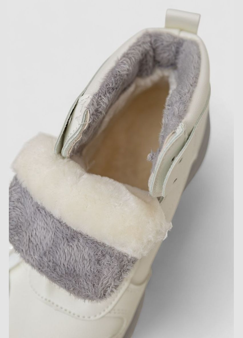 Кроссовки женские зимние на меху Ager 248RAM01 белые демисезоны (340249679)