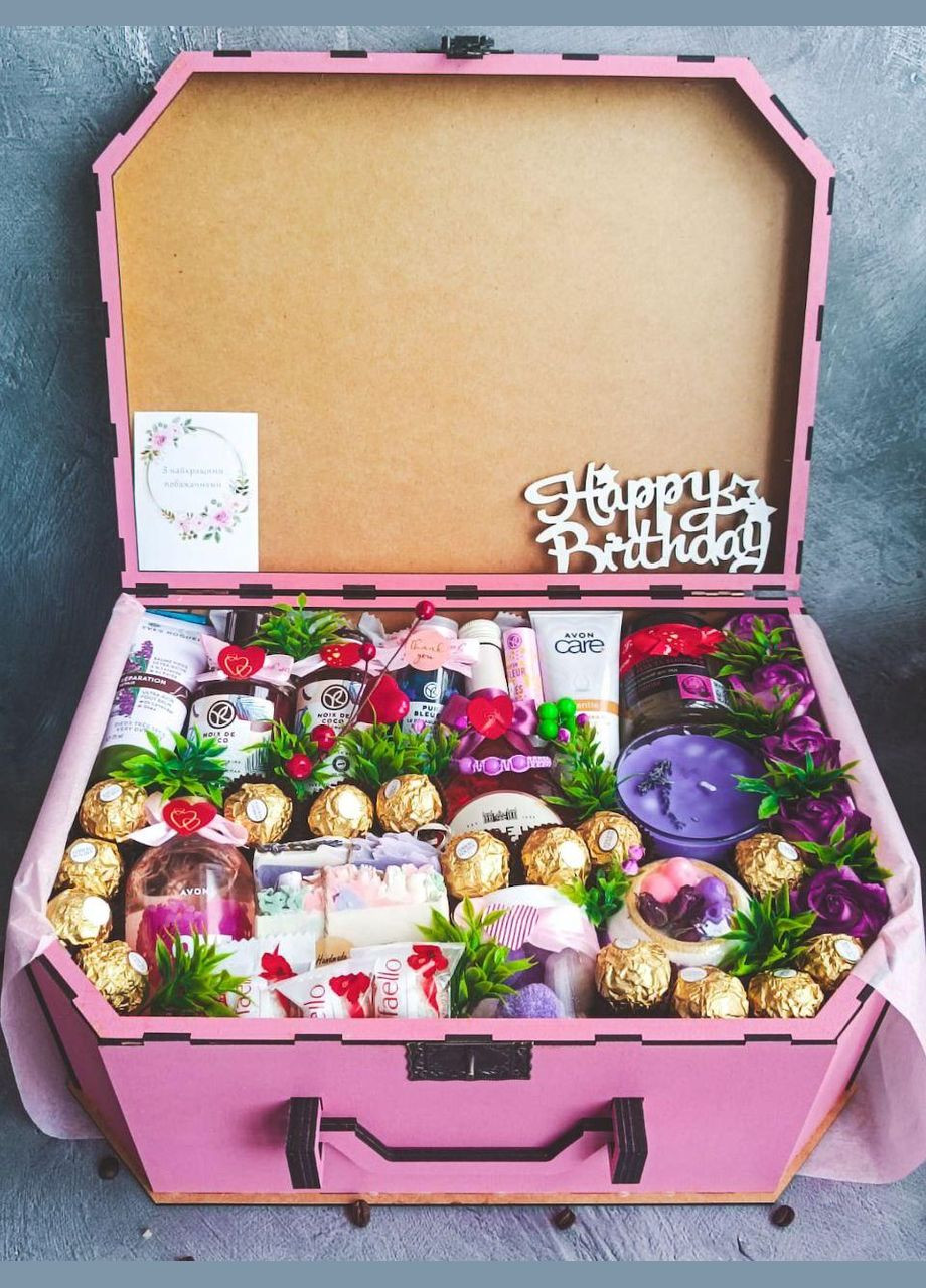 Подарунковий бокс косметики для дівчини для коханої дружини для жінки подарунок сестрі мамі подрузі Yves Rocher (373681304)