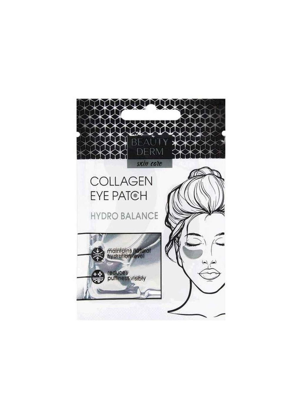 Патчи для глаз 18 8мл Прозрачные коллагеновые 2шт ТМ BEAUTYDERM (368831503)