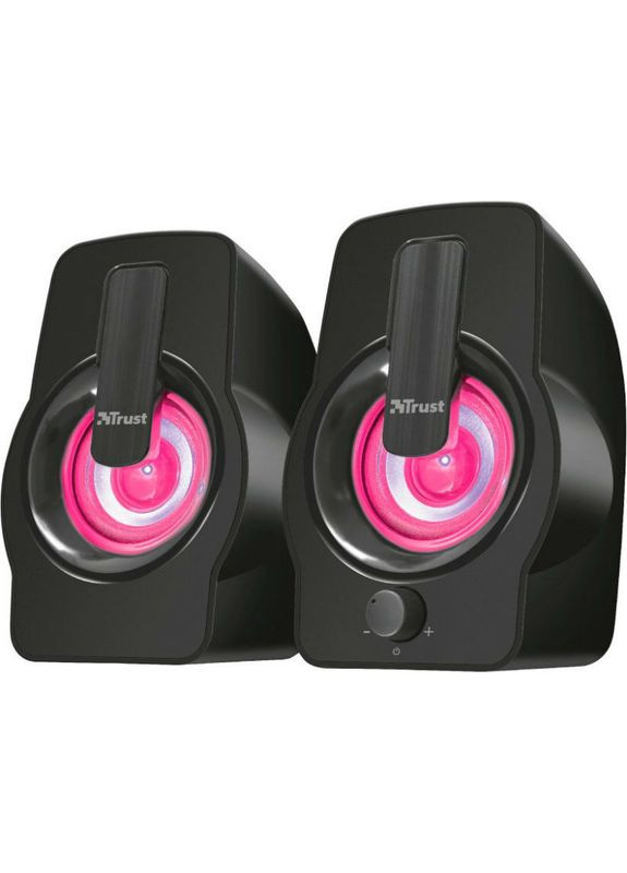 Колонки Gemi RGB 2.0 speaker set black (22948) Trust (306580786)