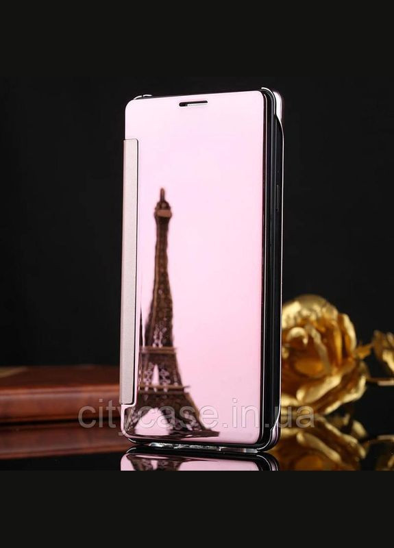 Чохол для samsung galaxy note 10 книжка дзеркальний Flip Cover (рожевий) No Brand (296914489)